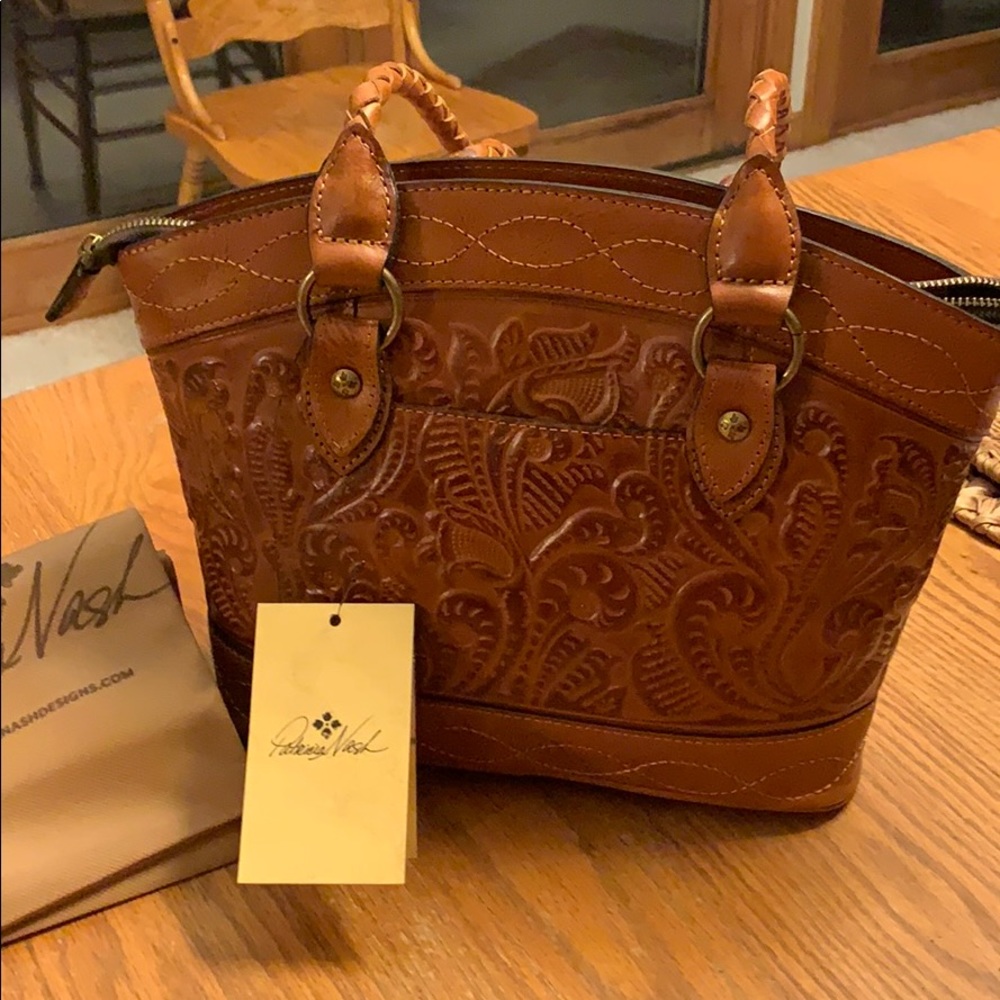 Patricia Nash embossed bag
